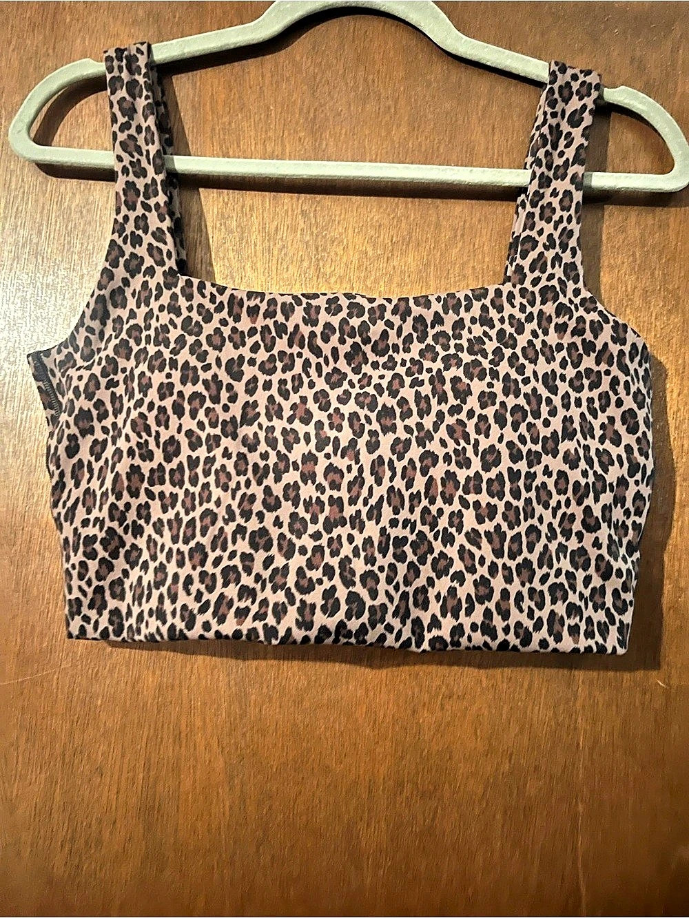 Spanx Leopard Tank Crop Top